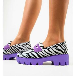 Pantofi Casual Beidar Zebra imagine