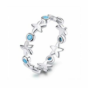 Inel din argint Silver Starfish Ring imagine