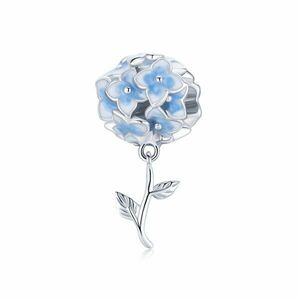 Talisman din argint Blue Bouquet imagine