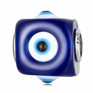 Talisman din argint Cube Blue Eye imagine