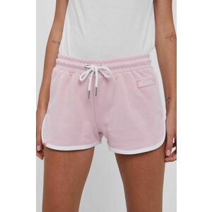 Ellesse Pantaloni scurți femei, culoarea roz, material neted, medium waist SGJ11886-426 imagine