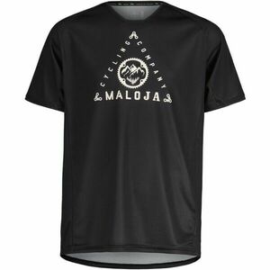 Maloja ANTEROM Tricou de ciclism bărbați, negru, mărime 2XL imagine