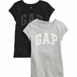 GAP V-SS LOGO GRPH T XLS 2PK Tricou pentru fete, negru, mărime imagine