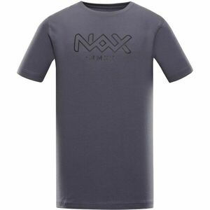 NAX LETAD Tricou pentru bărbați, gri închis, mărime imagine