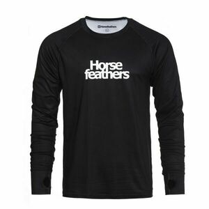 Horsefeathers RILEY TOP Tricou termo damă, negru, mărime XL imagine