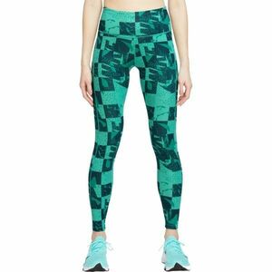 Nike DF FAST MR TGHT NV Colanți pentru femei, verde, mărime XL imagine