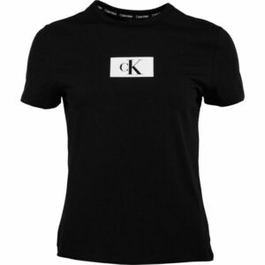 Calvin Klein ´96 LOUNGE-S/S CREW NECK Tricou pentru femei, negru, mărime L imagine