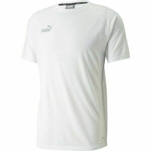 Puma TEAMFINAL CASUALS TEE Tricou sport pentru bărbați, alb, mărime imagine