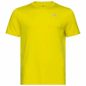Odlo RUN EASY 365 T-SHIRT CREW NECK SS Tricou sport pentru bărbați, galben, mărime XL imagine