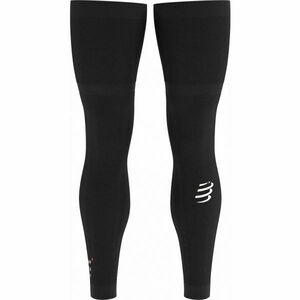 Compressport FULL LEGS Manșete compresie picioare, negru, mărime T4 imagine