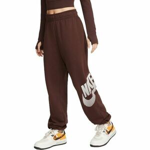 Nike NSW FLC OS PANT SB DNC Pantaloni de trening damă, maro, mărime M imagine