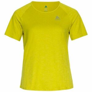 Odlo W RUN EASY 365 T-SHIRT CREW NECK SS Tricou jogging damă, galben, mărime XS imagine