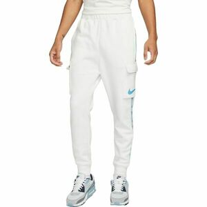 Nike NSW REPEAT SW FLC CARGO PANT Pantaloni trening bărbați, alb, mărime imagine