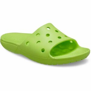 Crocs CLASSIC CROCS SLIDE K Papuci de copii, verde, mărime 32/33 imagine