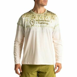 ADVENTER & FISHING UV T-SHIRT Tricou funcțional UV pentru bărbați, galben, mărime XL imagine