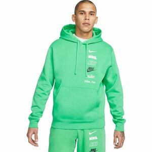Nike CLUB+ BB PO HOODIE MLOGO Hanorac bărbați, verde, mărime M imagine