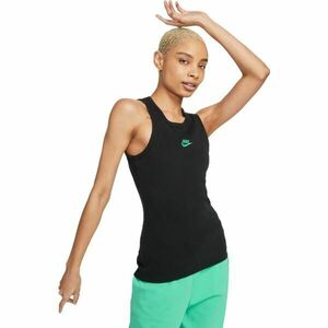 Nike NSW TANK RIB SW Maiou femei, negru, mărime M imagine