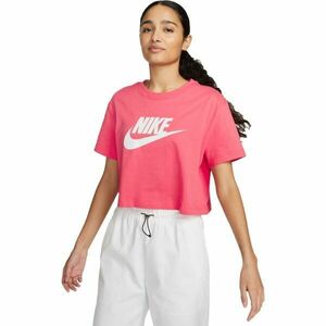 Nike NSW TEE ESSNTL CRP ICN FTR W Tricou de damă, roz, mărime M imagine