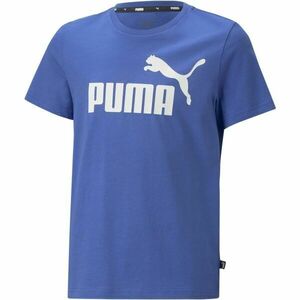 Puma ESS LOGO TEE B Tricou de băieţi, albastru, mărime 152 imagine