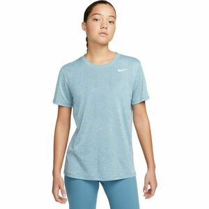 Nike NK DF TEE RLGD LBR Tricou de damă, albastru deschis, mărime imagine