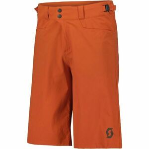 Scott TRAIL FLOW W/PAD Pantaloni scurți ciclism bărbați, portocaliu, mărime XXL imagine