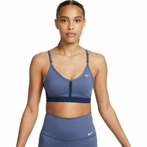 Nike DF INDY V-NECK BRA W Sutien sport damă, albastru, mărime M imagine