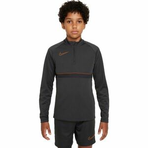 Nike DRI-FIT ACADEMY B Tricou de fotbal băieți, gri închis, mărime M imagine