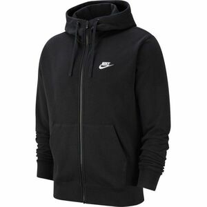 Nike NSW CLUB HOODIE FZ FT M Hanorac bărbați, negru, mărime imagine