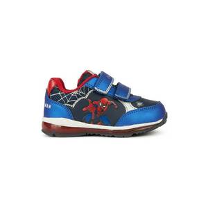 Pantofi sport din piele ecologica cu imprimeu cu Spider-Man imagine