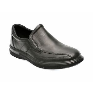 Pantofi OTTER negri, 2803, din piele naturala imagine