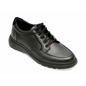 Pantofi OTTER negri, 5373, din piele naturala imagine