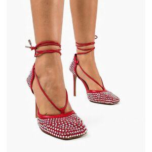 Pantofi dama Delores Rosii imagine