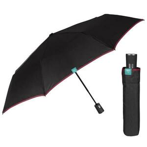 Mini Umbrela ploaie pliabila automata pt barbati neagra imagine
