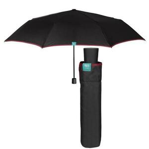 Mini Umbrela ploaie pliabila pt barbati neagra imagine
