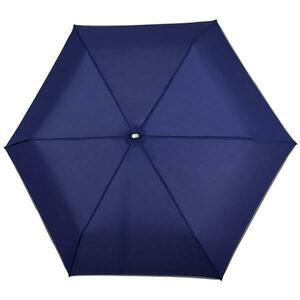Umbrela ploaie cu inchidere si deschidere automata cu banda reflectorizanta albastra imagine