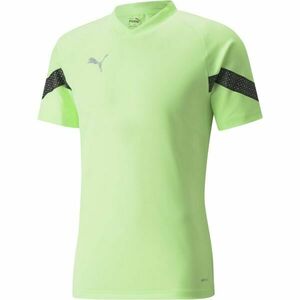 Puma TEAMFINAL TRAINING JERSEY Tricou sport pentru bărbați, verde deschis, mărime XL imagine