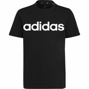 adidas U LIN TEE Tricou pentru băieți, negru, mărime 176 imagine