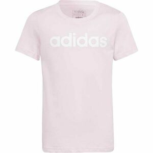 adidas LIN T Tricou pentru fete, roz, mărime 152 imagine