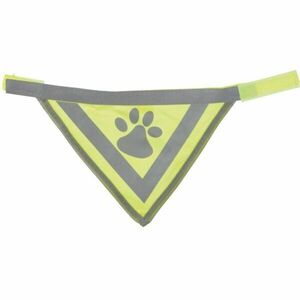 TRIXIE REFLECTIVE DOG SCARF S-M Bandană reflectorizantă pentru câine, galben, mărime imagine