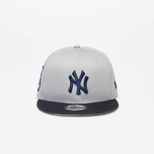 New Era New York Yankees Contrast Side Patch 9Fifty Snapback Cap Gray/ Navy imagine