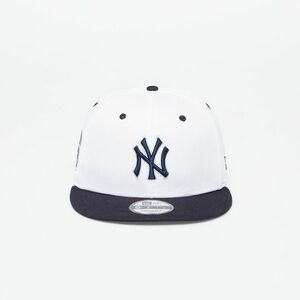 New Era New York Yankees White Crown Patch 9Fifty Snapback Cap Optic White/ Navy imagine