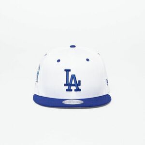 New Era Los Angeles Dodgers White Crown Patch 9Fifty Snapback Cap Optic White/ Light Royal/ Bright Royal imagine