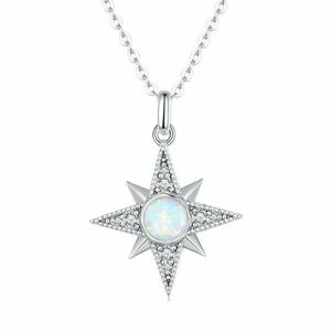 Colier din argint Opal Star and Cristals imagine