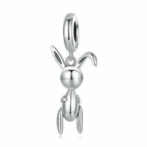Talisman din argint Simple Bunny imagine