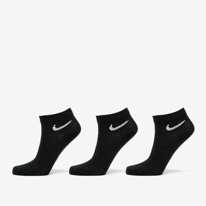Nike Everyday Lightweight Ankle Socks 3-Pack Black imagine
