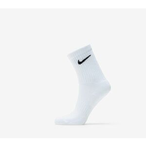 Nike Everyday Cush 3-Pack Crew Socks White/ Black imagine