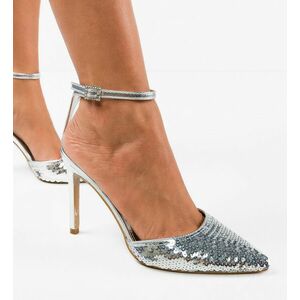 Pantofi dama Zhelimi Argintii imagine