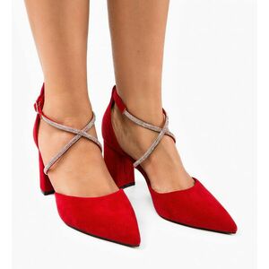 Pantofi dama Menelaos Rosii imagine
