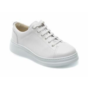 Pantofi CAMPER albi, K200508, din piele naturala imagine