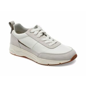Pantofi GEOX albi, U36CZA, din piele naturala imagine